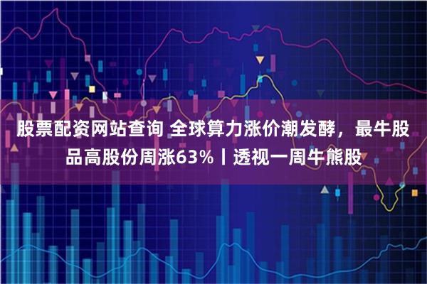 股票配资网站查询 全球算力涨价潮发酵，最牛股品高股份周涨63%丨透视一周牛熊股